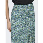 ONLY Alma Life Poly Midi Skirt Bleu 36 Femme
