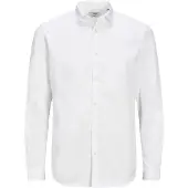 Jack & Jones Blacardiff Plus Size Long Sleeve Shirt Blanc 2XL Homme