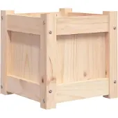 vidaXL Jardinières 2 pcs bois de pin massif