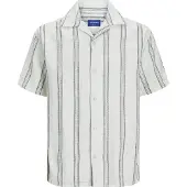 Jack & Jones Cabana Short Sleeve Shirt Blanc S Homme