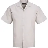 Jack & Jones Summer Resort Short Sleeve Shirt Gris XL Homme