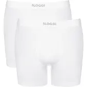 Sloggi Boxers 'EVER Ease' gris / blanc