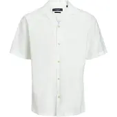 Jack & Jones Summer Resort Short Sleeve Shirt Blanc L Homme