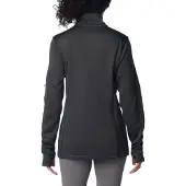 Columbia Park View Grid Half Zip Fleece Gris S Femme