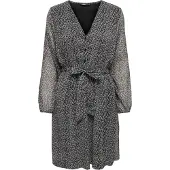 ONLY Cera Long Sleeve Short Dress Gris S Femme