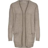ONLY Cardigan 'ONLLesly' beige chiné