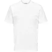 Selected T-Shirt 'SLHColman' blanc