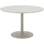 Ebuy24 Ilse table de salle à manger Ø120cm sable.