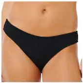 Rip Curl Vibe Surf Good Hipster Bikini Bottom Noir S Femme