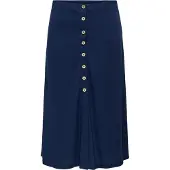ONLY Jany Long Skirt Bleu M Femme