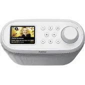 Hama DIR400 : radio Internet/DAB+/FM blanc, à encastrer, avec Bluetooth
