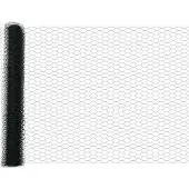 vidaXL : Clôture en panneaux soudés, 1,4 x 25 mètres, PVC, vert