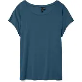 Vero Moda T-shirt 'VMAva' pétrole
