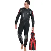 Seac Sub Komoda 7 Mm Freediving Wetsuit Noir S Homme