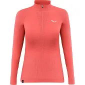 Salewa Zebru Responsive Long Sleeve Base Layer Rouge XS Femme