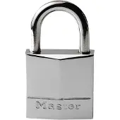 Master Lock Brass A Chromed Plated Padlock Argenté 30 x 18 mm