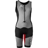 Head Swimming Swimrun Myboost Lite Woman Sleeveless Shorty Noir,Argenté 2XS Femme