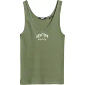 Superdry Athletic Ess Graphic Sleeveless T-shirt Vert S Femme