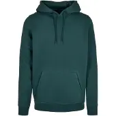 Build Your Brand Heavy Hoodie Gris L Homme