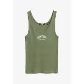 Superdry Athletic Ess Graphic Sleeveless T-shirt Vert L Femme
