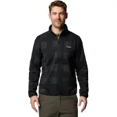 Columbia Sweater Weather Printed Ii Half Zip Fleece Noir S Homme