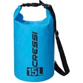 Cressi Pvc 15l Dry Sack Bleu
