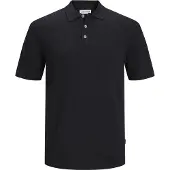 Jack & Jones Emil Knit Short Sleeve Polo Noir S Homme