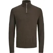 Jack & Jones Pull-over 'JJEEmil' brun foncé