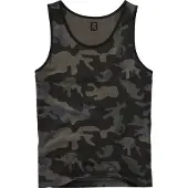 Brandit T-Shirt gris / olive / vert foncé