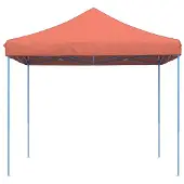 vidaXL Tente de réception pliante Pop-Up rouge terracotta 292x292x315 cm