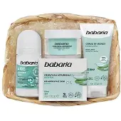 Babaria Crème à l'Aloe Vera 50 ml Coffret 3 Pièces