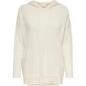ONLY Lely Loose Hoodie Sweater Beige S Femme
