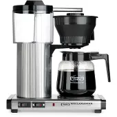 Moccamaster CD Grand AO Coffee Maker, polished silver, Cafetières à filtre, Argent