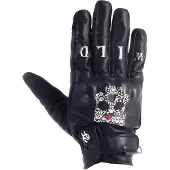 Helstons Skull Leather Gloves Noir 3XL Homme