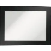 Durable Cadre d'affichage magnétique A6 Duraframe, autocollant, 2 p., noir