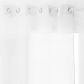 Atmosphera Voilage Moly - 135 X 240 Cm - Blanc