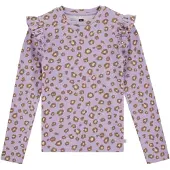 We fashion T-Shirt 'Meisjes' marron / violet