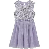 We fashion Robe lavande / argent