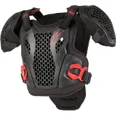 Alpinestars Protection De Poitrine Bionic Action Junior Black Red, Taille: L/XL