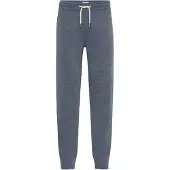 !Solid Pantalon 'SIMAS' bleu chiné / blanc