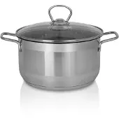 Kruger Fleischtopf Manhattan, Poêle + casserole, Gris