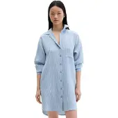 Marc O'Polo Robe-chemise bleu clair / blanc