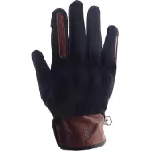 Helstons Sexy Woman Perforated Leather Gloves Noir 8 Femme