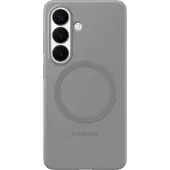 Samsung Galaxy S26 Silicone Back Cover avec Aimant Gris