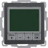 Berker 20446086, Thermostat, Gris