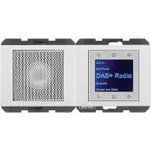 Berker BERK Radio Touch (DAB+ DAB), Radio, Blanc