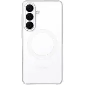 Samsung Coque Clear Magnet pour Galaxy S26 Plus - Transparent