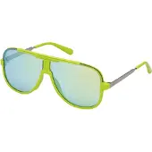 GUESS Go00060-6495x 64/12/140 Sunglasses Vert,Bleu Homme