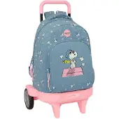 Safta Sac à Dos à Roulettes Snoopy 33l 33x45x22 Cm