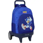 Safta Sonic 33l 33x45x22 Cm Wheeled Backpack Bleu Enfants